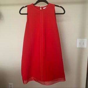 Zara Red Shift Dress